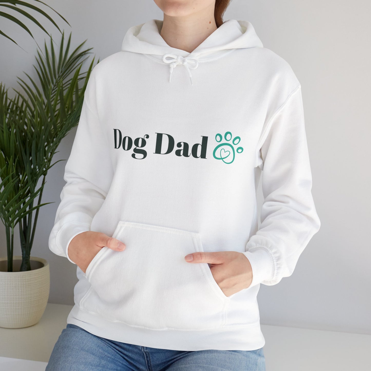 Dog Dad Unisex Heavy Blend™ Hooded Sweatshirt