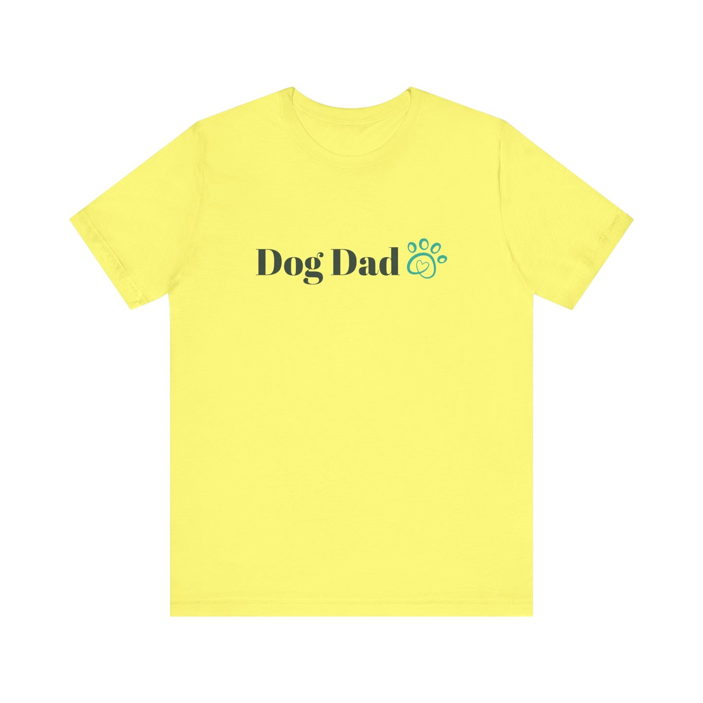 Dog Dad Unisex Jersey Short Sleeve Tee