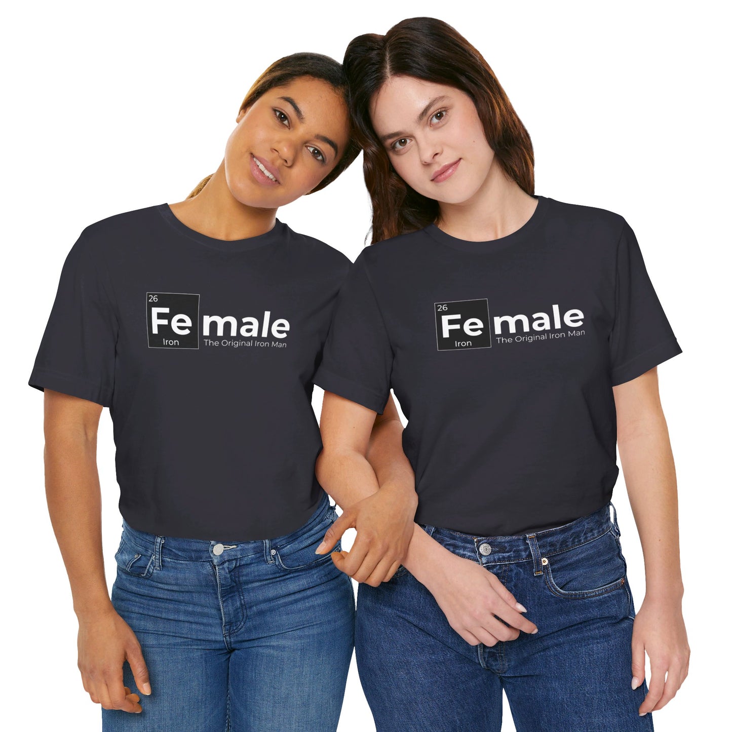 Female Unisex Jersey Short Sleeve Tee