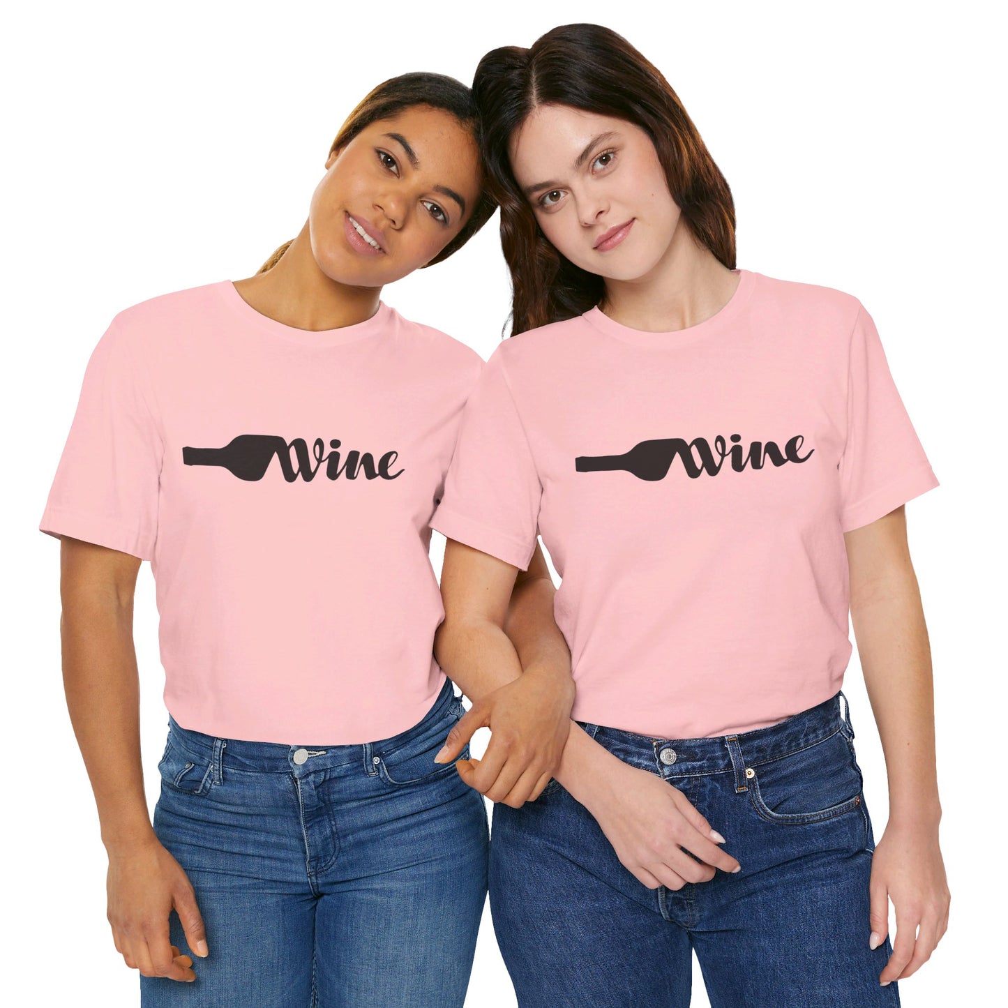 Wine Unisex Jersey Short Sleeve Tee