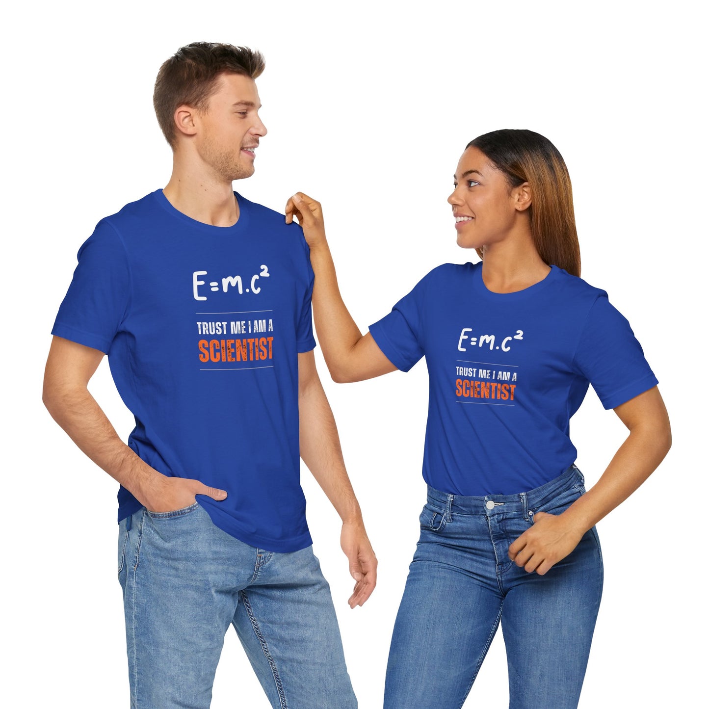 E = m.c Squared Unisex Jersey Short Sleeve Tee