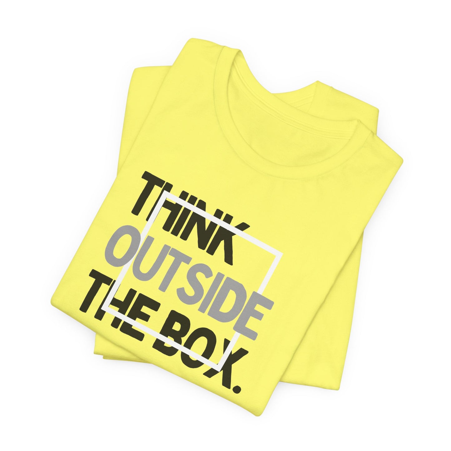 Think Outside the Box Unisex Jersey Short Sleeve Tee