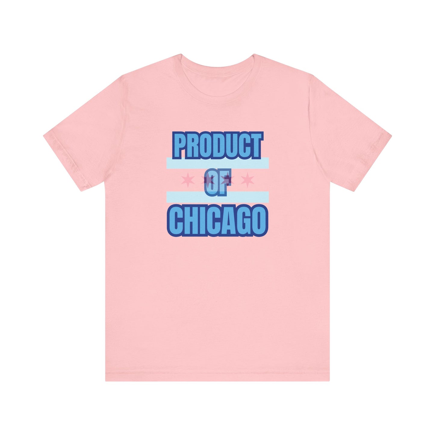 Product Of Chicago Unisex Jersey Short Sleeve Tee