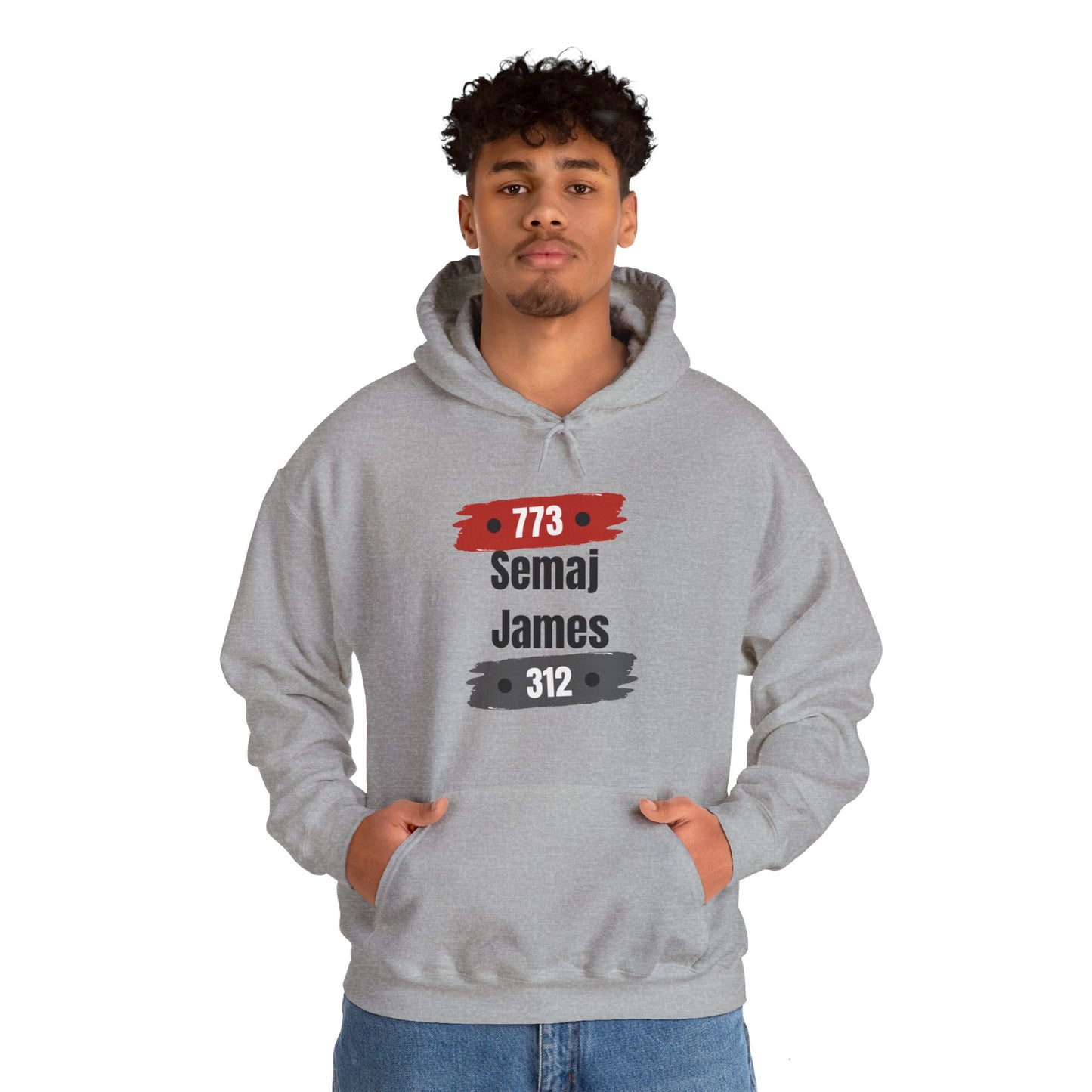 Semaj James 773/313 Unisex Heavy Blend™ Hooded Sweatshirt