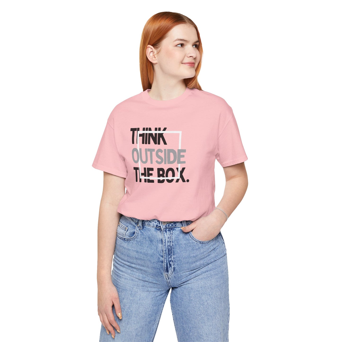 Think Outside the Box Unisex Jersey Short Sleeve Tee