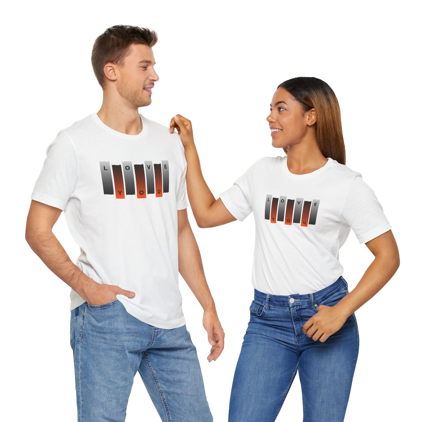 Love You Unisex Jersey Short Sleeve Tee