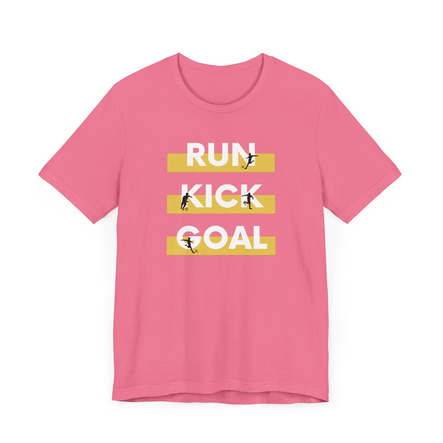 Soccer\ Run Kick Goal Unisex Jersey Short Sleeve Tee