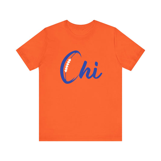 Chi Football / Blue Unisex Jersey Short Sleeve Tee