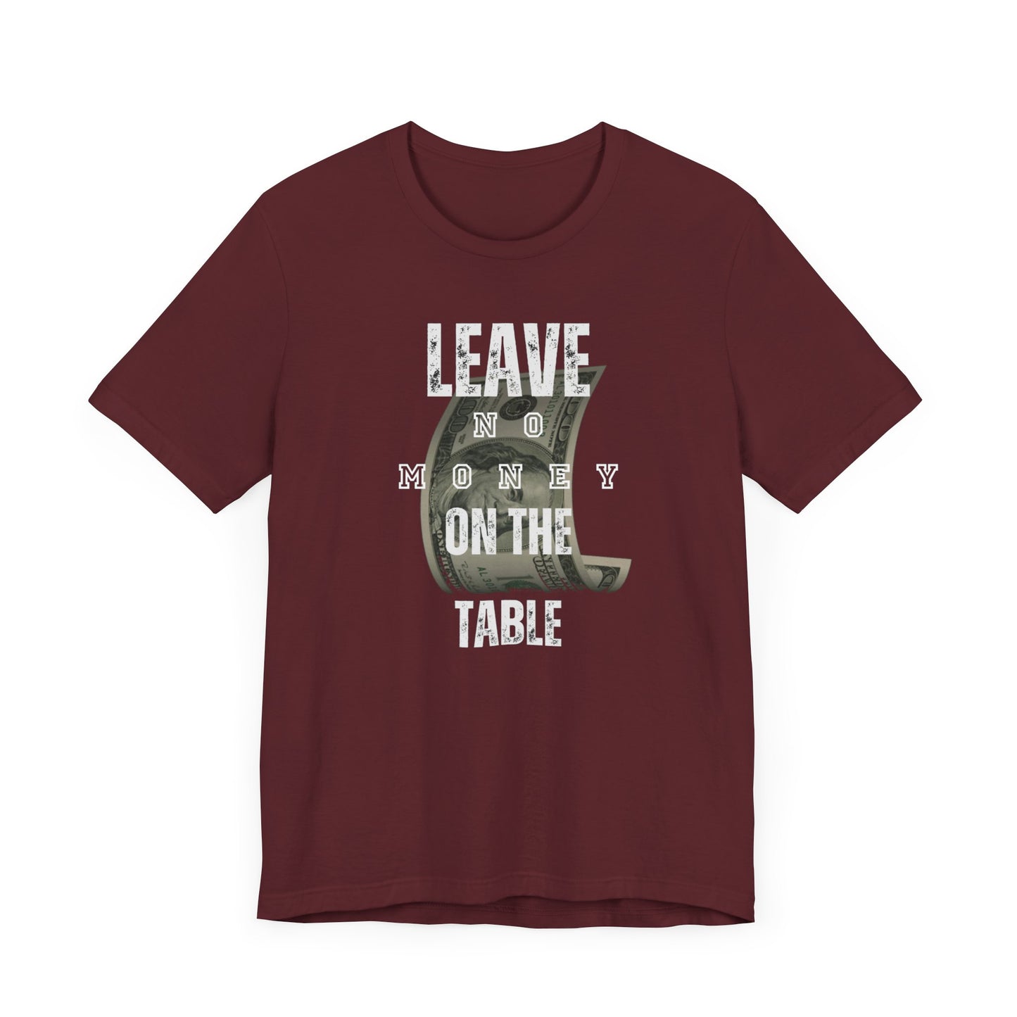 Poker/ Leave No Money on The Table Unisex Jersey Short Sleeve Tee