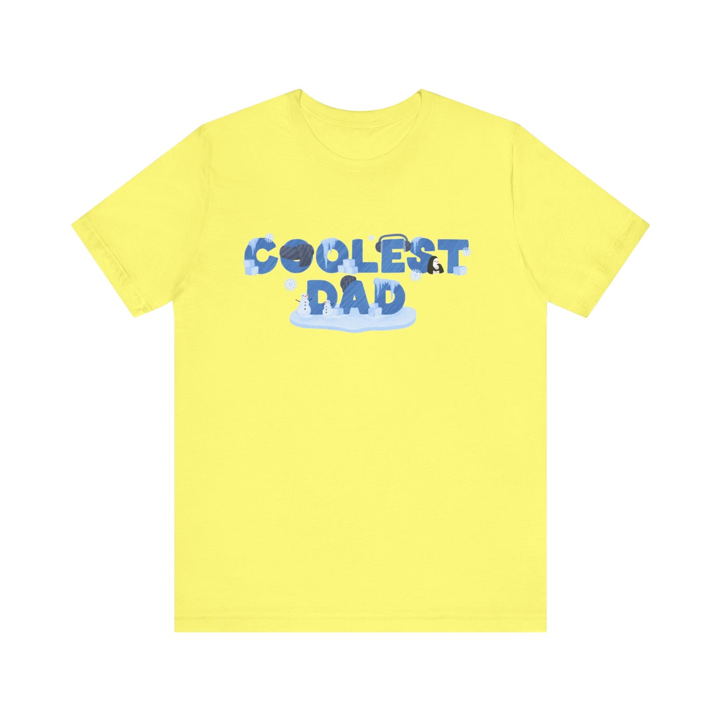 Dad/ Coolest Dad Unisex Jersey Short Sleeve Tee