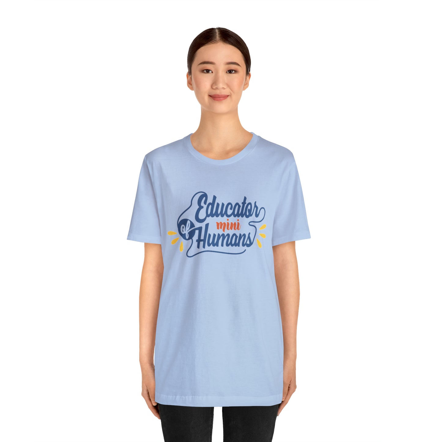 Educator of Little Humans Unisex Jersey Short Sleeve Tee