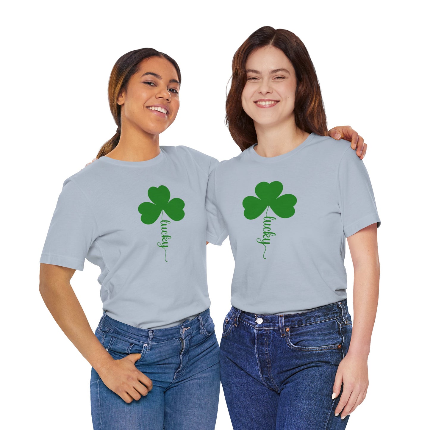 Clover/ Lucky Unisex Jersey Short Sleeve Tee