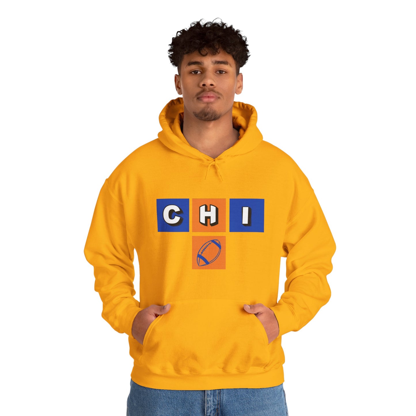 Chi Football Unisex Heavy Blend™ Hooded Sweatshirt