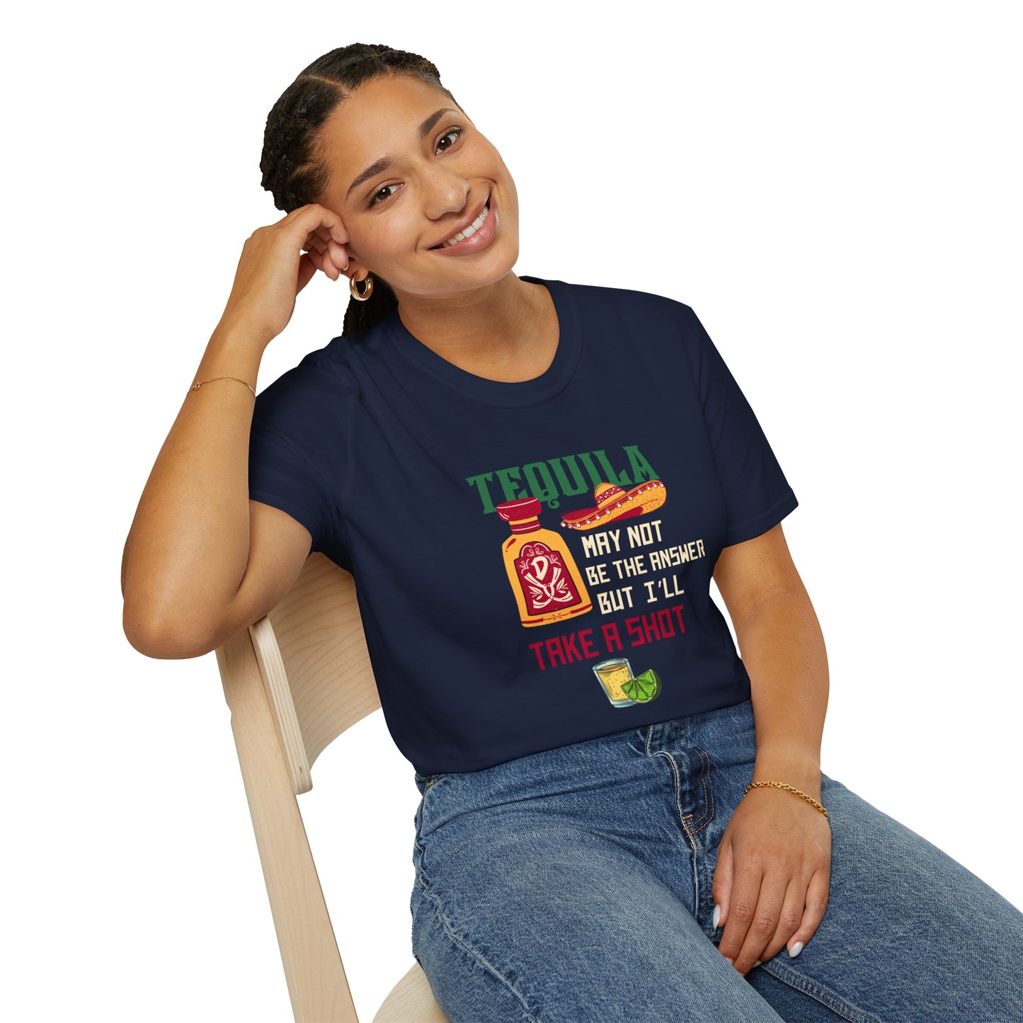 Tequila Take a Shot Unisex Softstyle T-Shirt