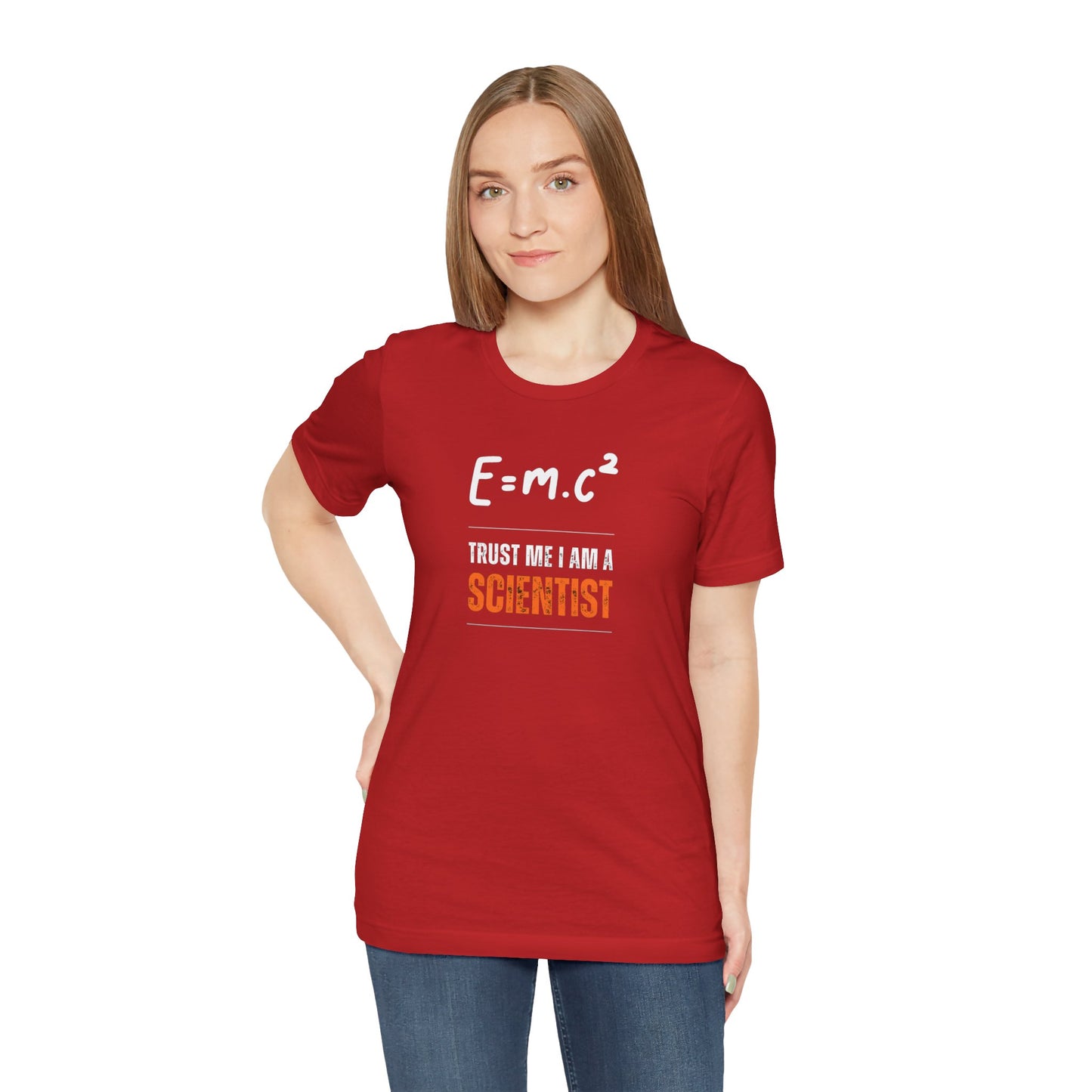 E = m.c Squared Unisex Jersey Short Sleeve Tee