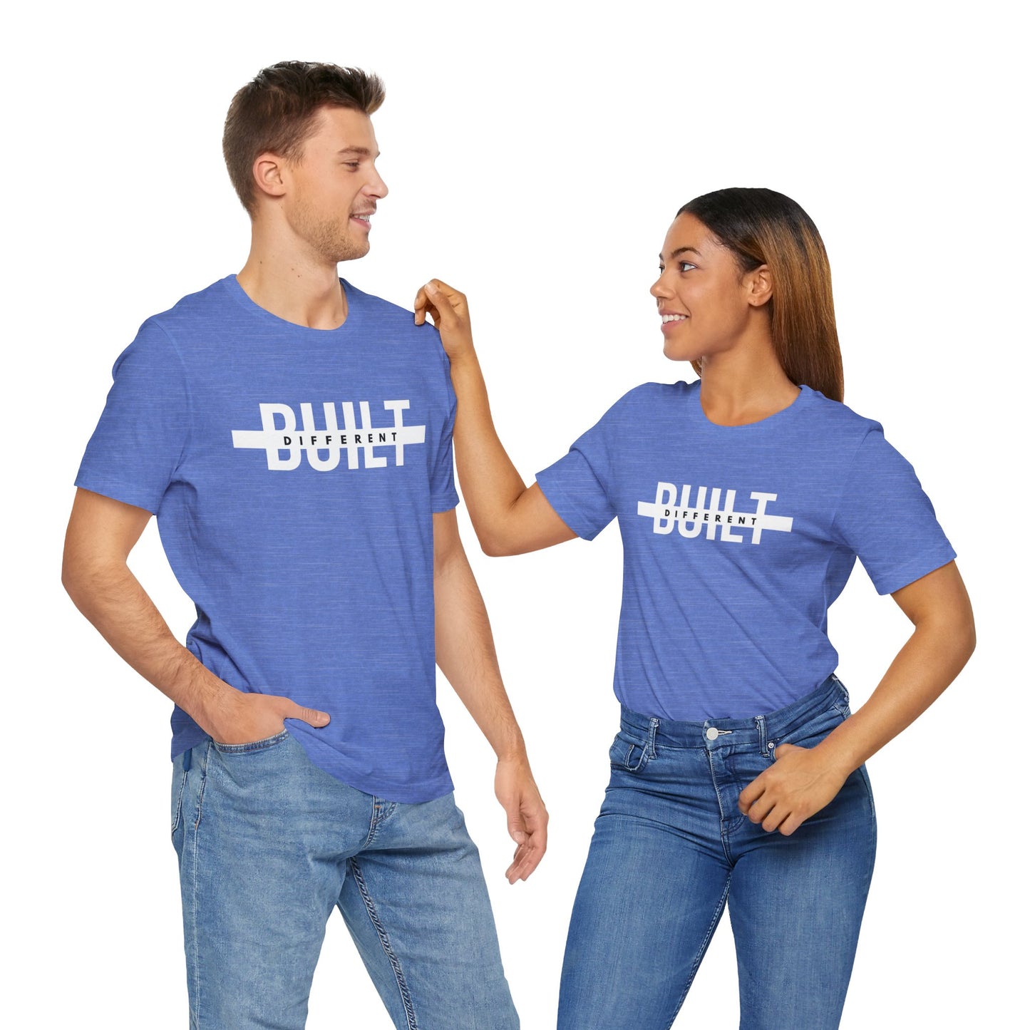 Built Different Unisex Jersey Short Sleeve Tee