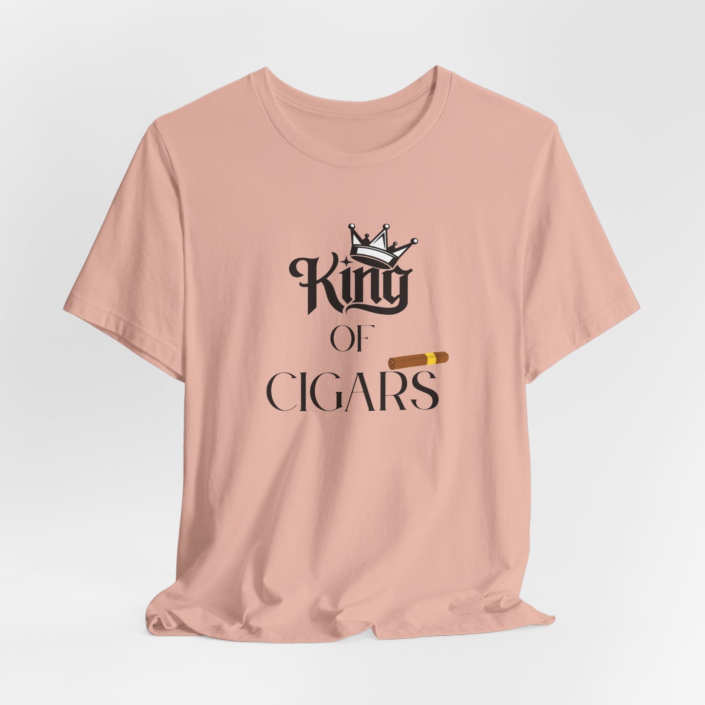 Cigars/ King of Cigars Unisex Jersey Short Sleeve Tee