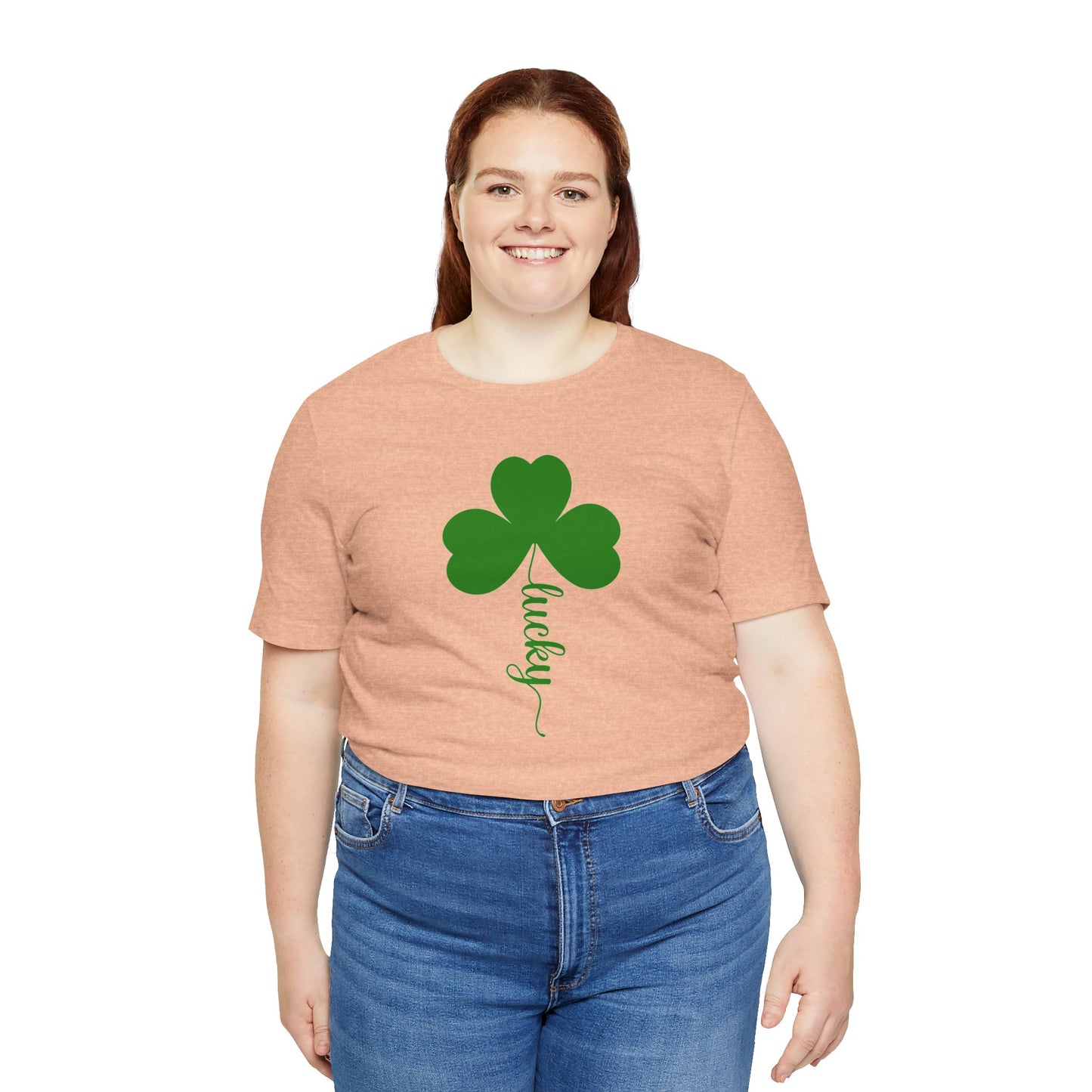 Clover/ Lucky Unisex Jersey Short Sleeve Tee