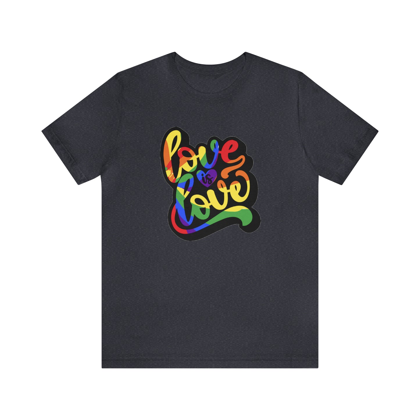 Love Is Love Unisex Jersey Short Sleeve Tee