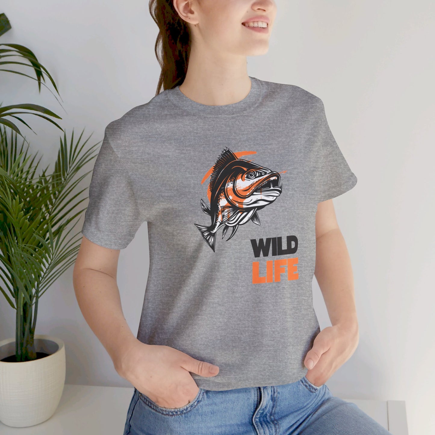 Fishing/ Wild Life Unisex Jersey Short Sleeve Tee