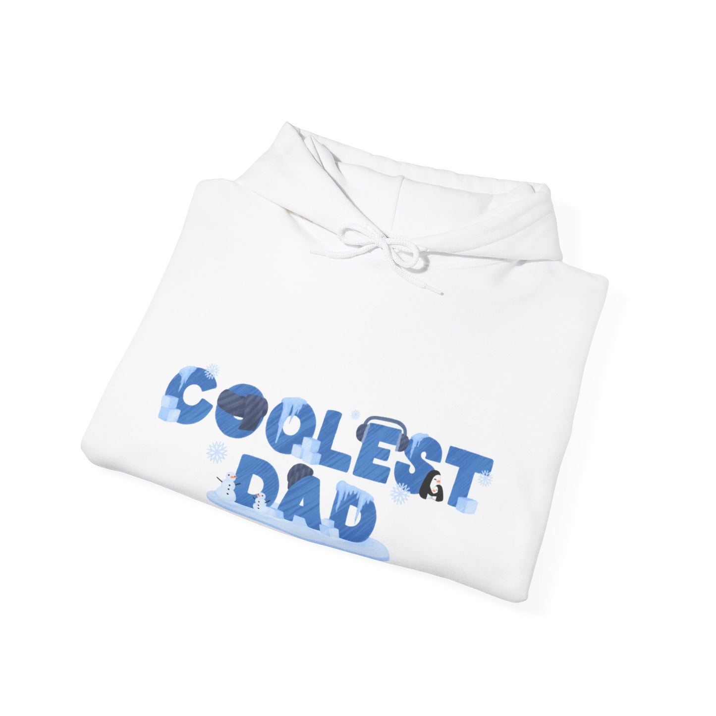 Coolest Dad Unisex Heavy Blend™ Hooded Sweatshirt