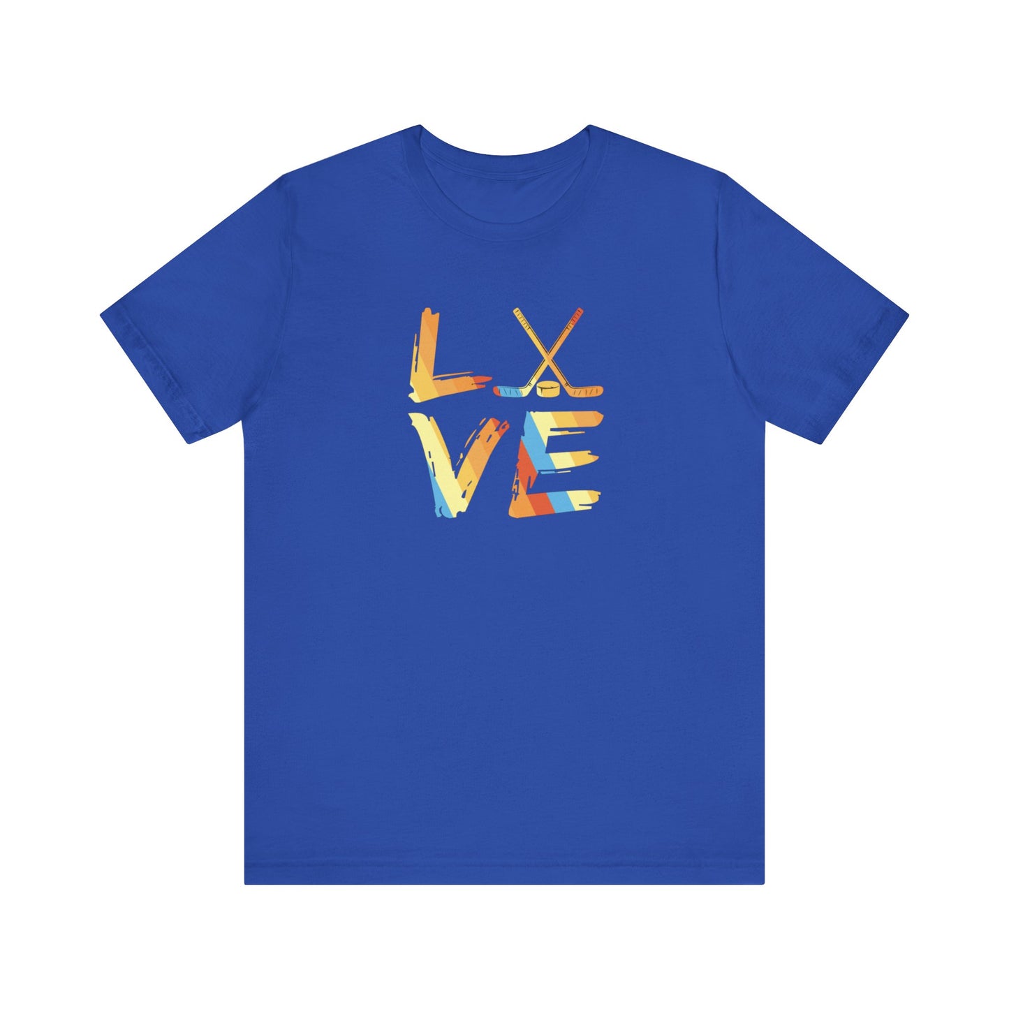 Love Hockey Unisex Jersey Short Sleeve Tee