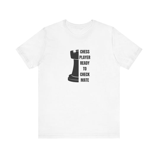 Chess Player Ready Unisex Jersey Short Sleeve Tee