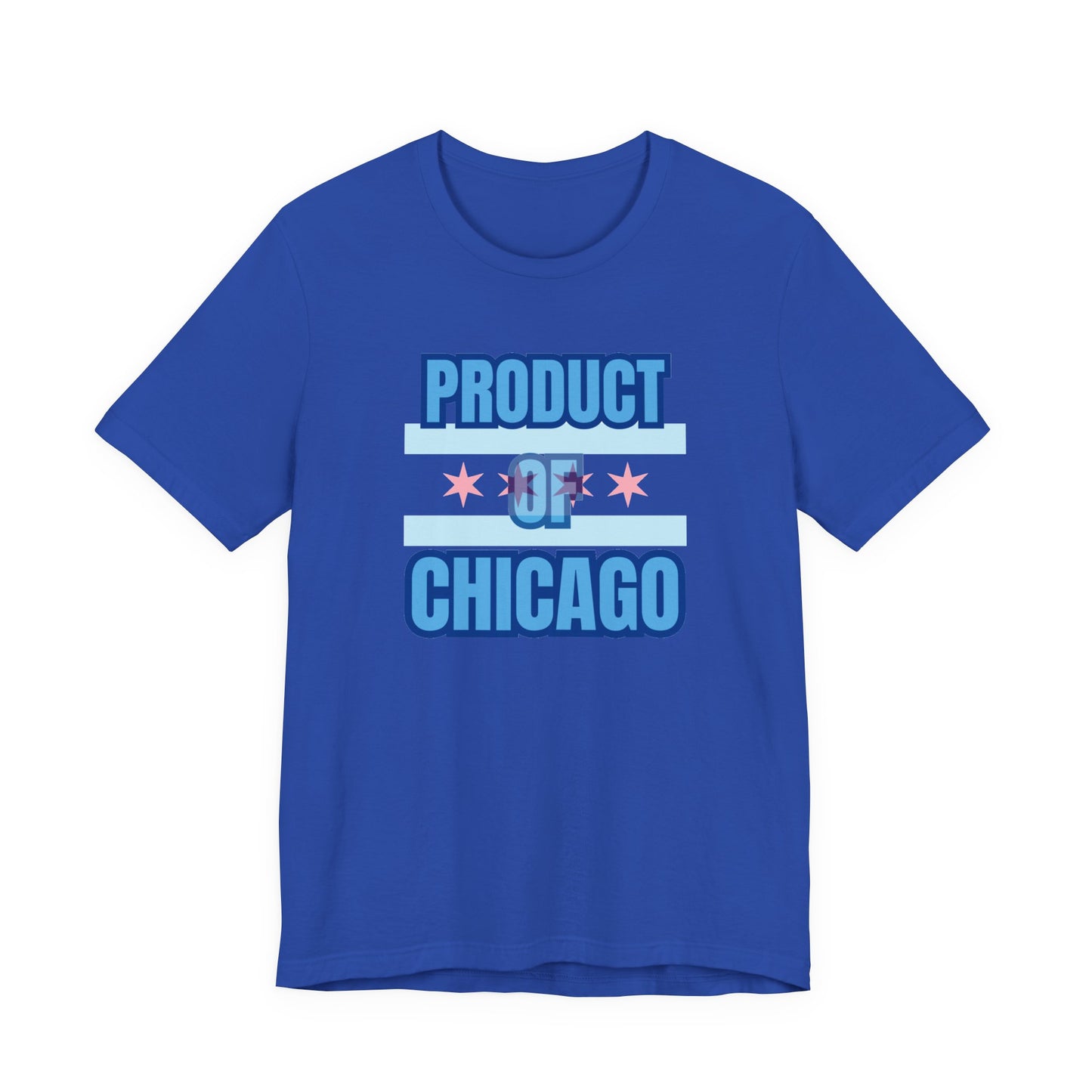 Product Of Chicago Unisex Jersey Short Sleeve Tee