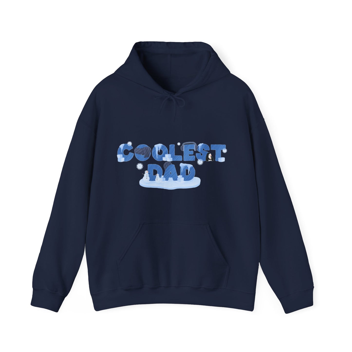 Coolest Dad Unisex Heavy Blend™ Hooded Sweatshirt