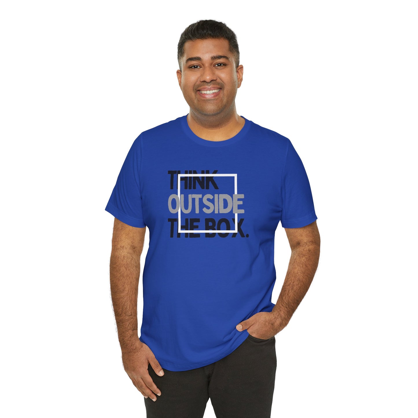 Think Outside the Box Unisex Jersey Short Sleeve Tee