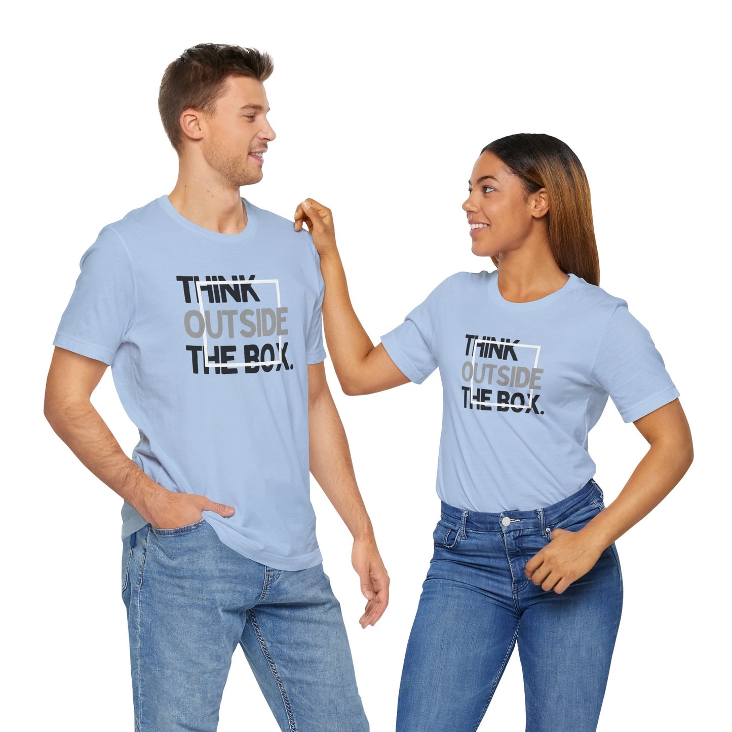 Think Outside the Box Unisex Jersey Short Sleeve Tee