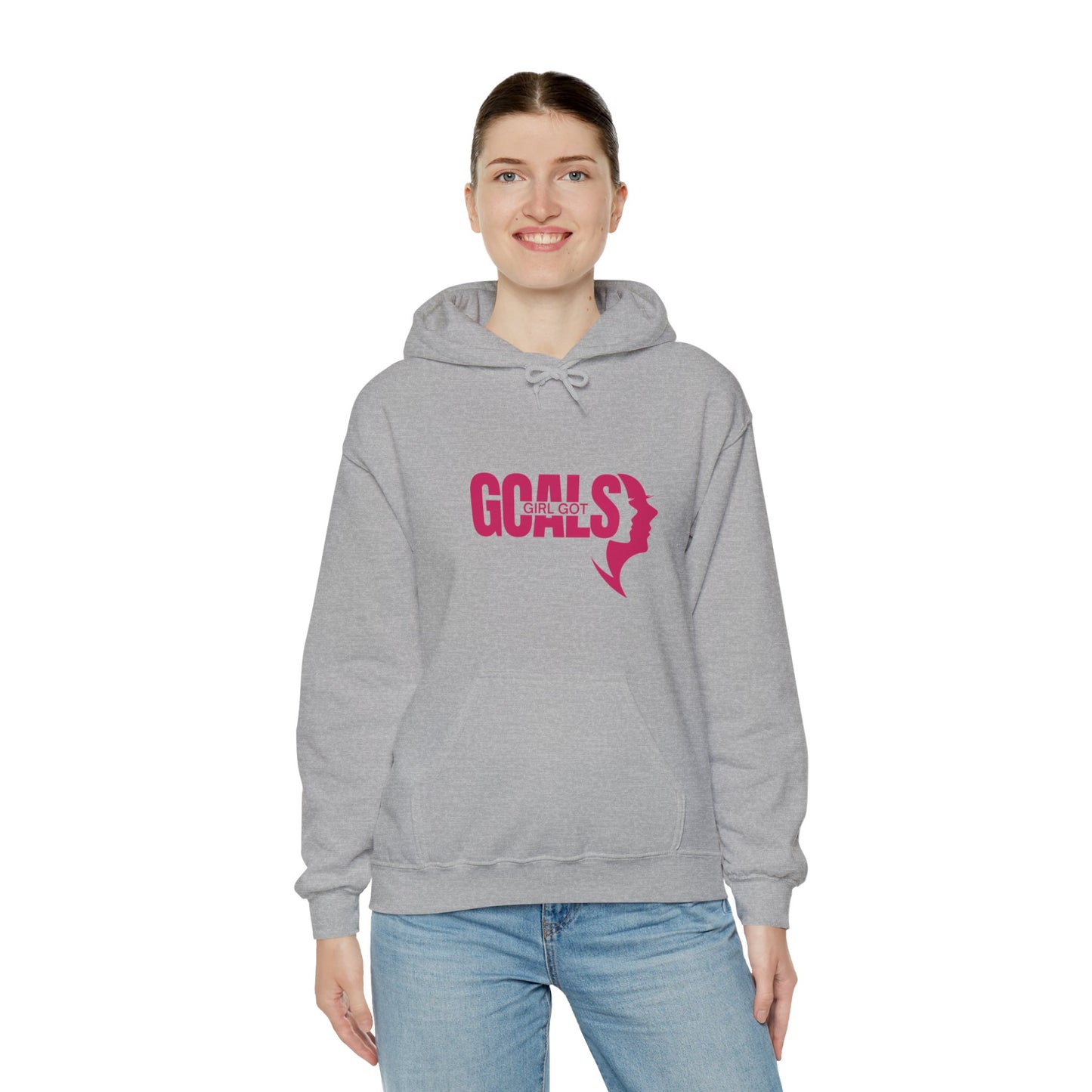 Girl Got Goals Unisex Heavy Blend™ Hooded Sweatshirt