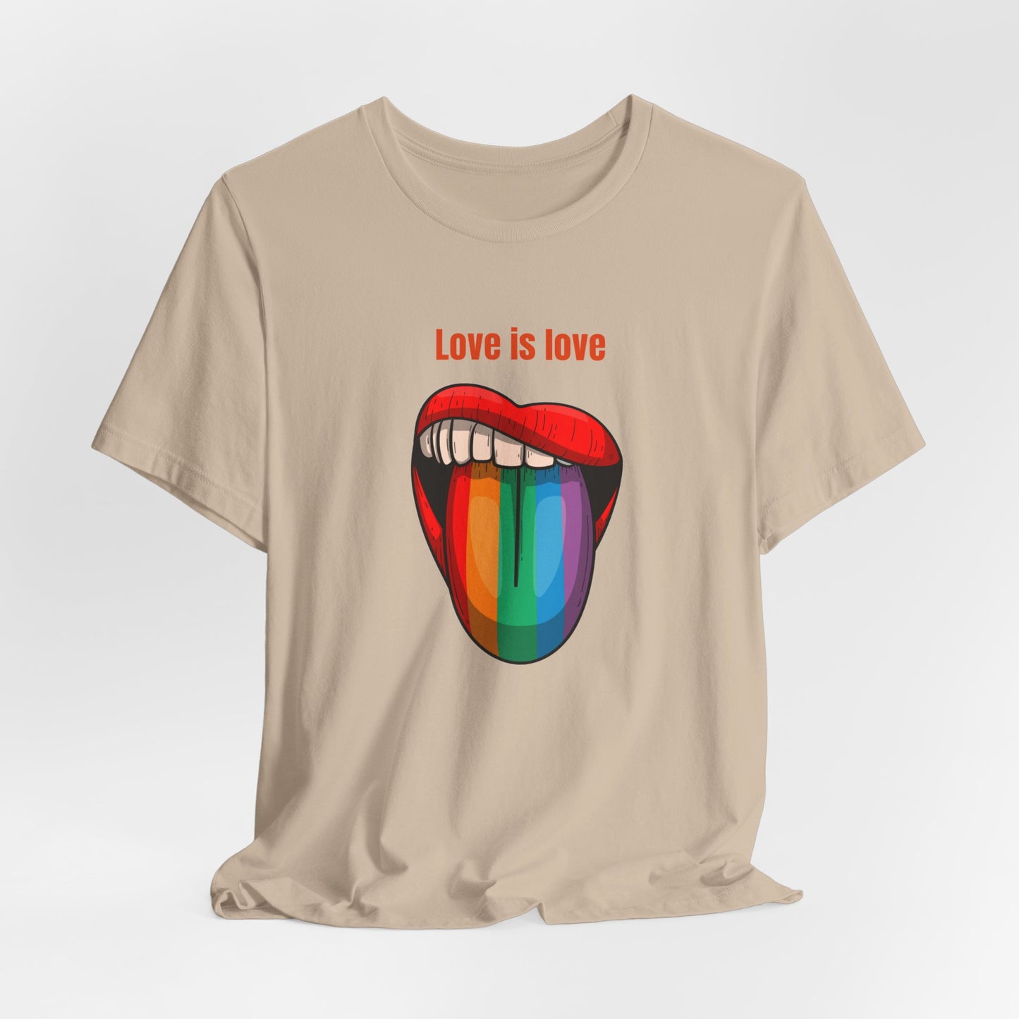 Love Is Love Unisex Jersey Short Sleeve Tee