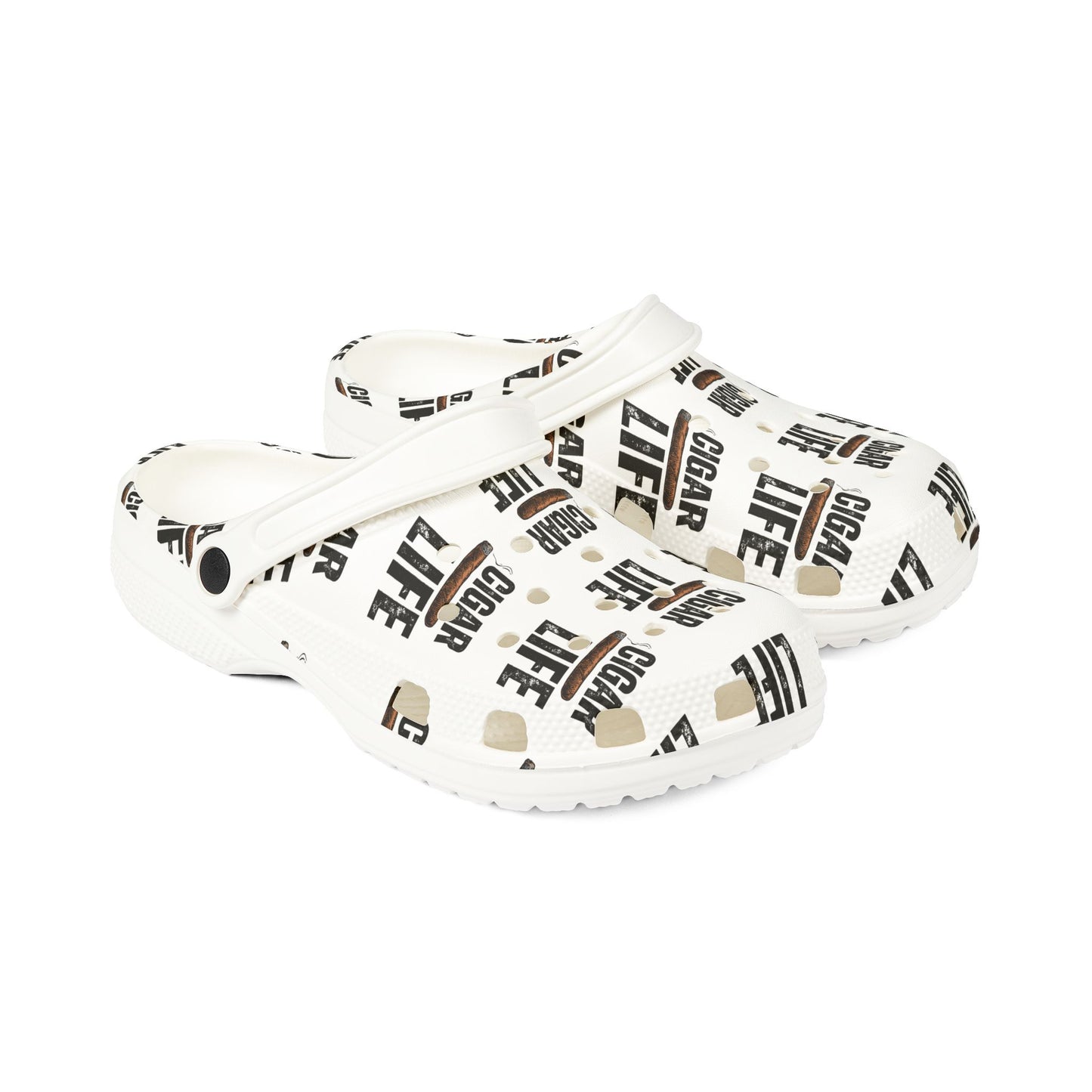 Cigar Life EVA Foam Rubber Shoes (AOP)