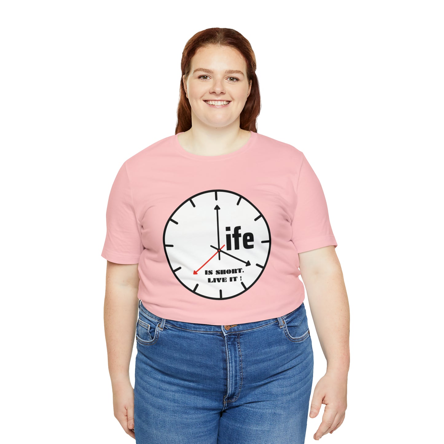 Life is To Short Live It Unisex Jersey Short Sleeve Tee