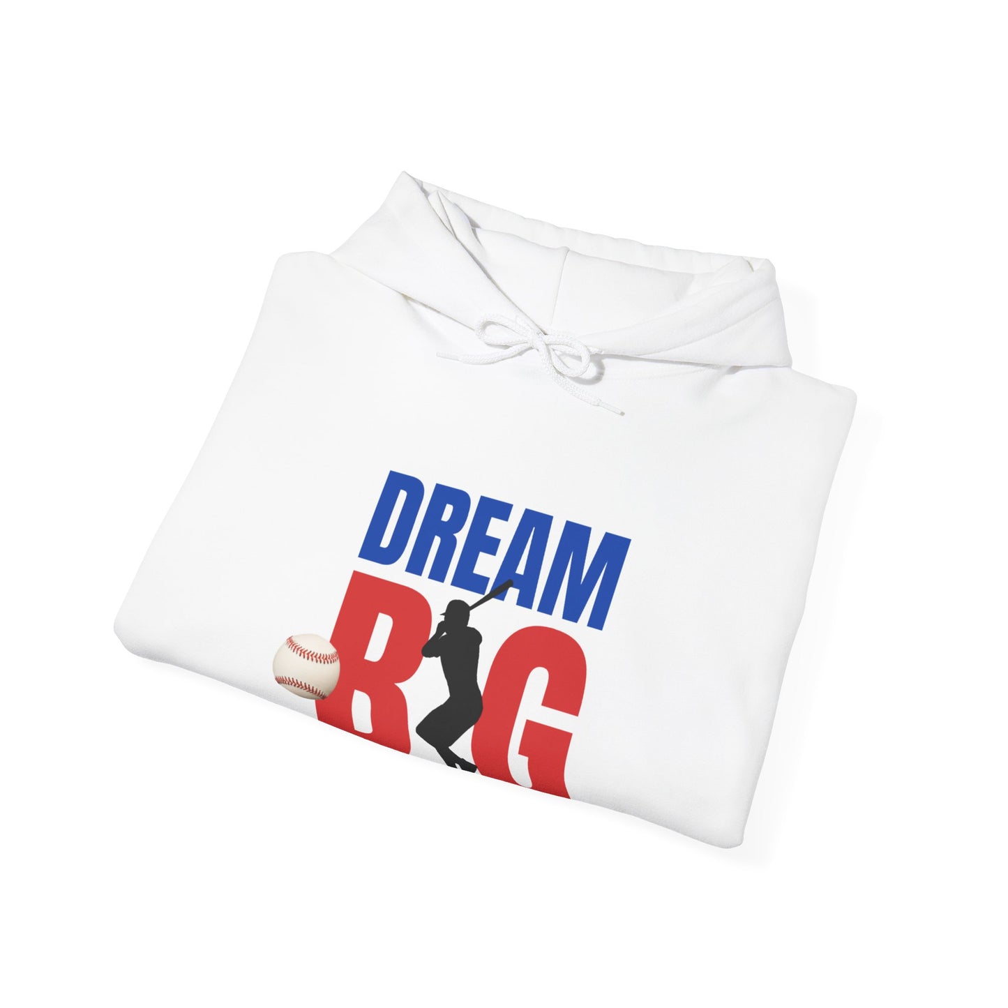 Baseball Dream Big Unisex Heavy Blend™ Hooded Sweatshirt