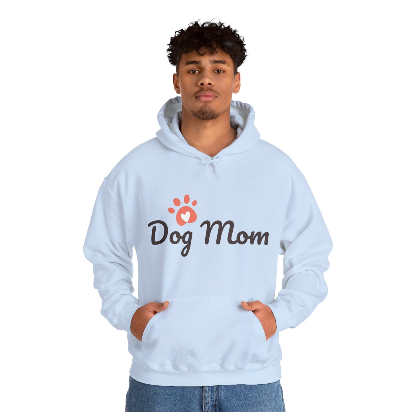 Dog Mom Unisex Heavy Blend™ Hooded Sweatshirt