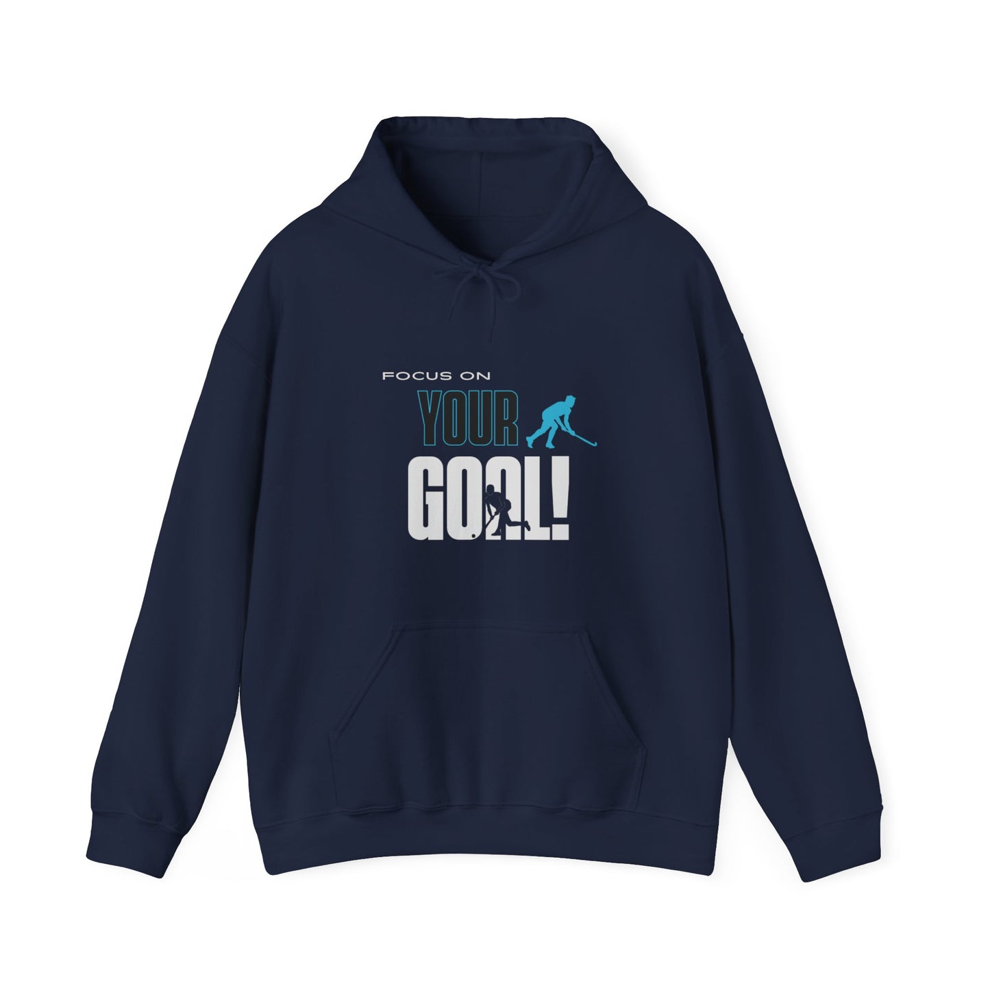 Focus On Your Goal Unisex Heavy Blend™ Hooded Sweatshirt