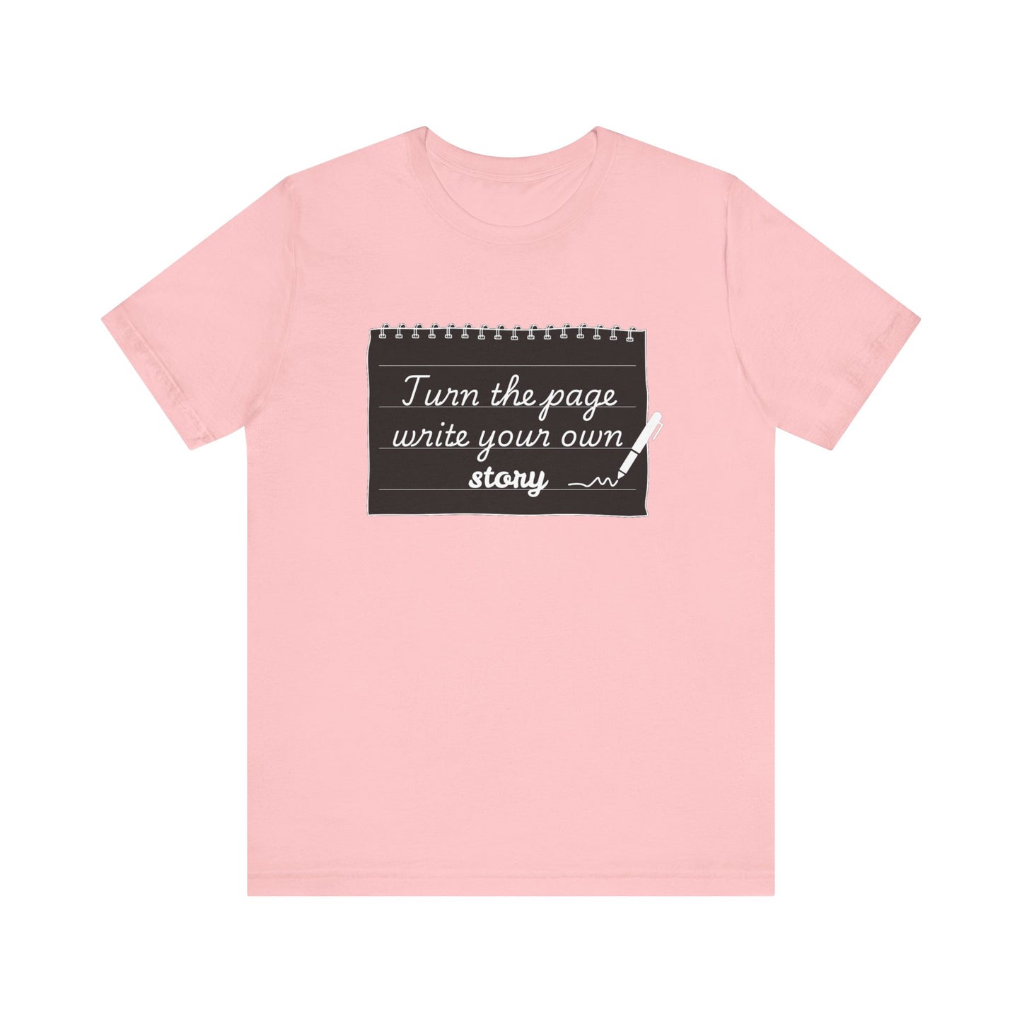 Turn the Page And Write Your Story Unisex Softstyle T-Shirt