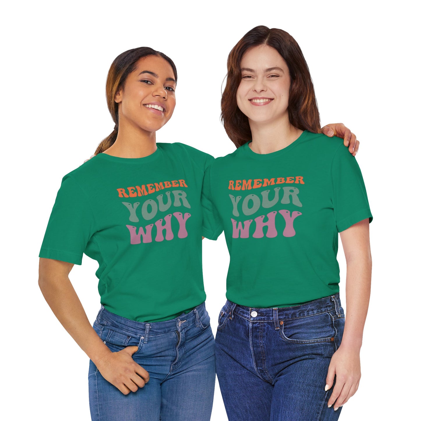 Remember Your Why Unisex Jersey Short Sleeve Tee