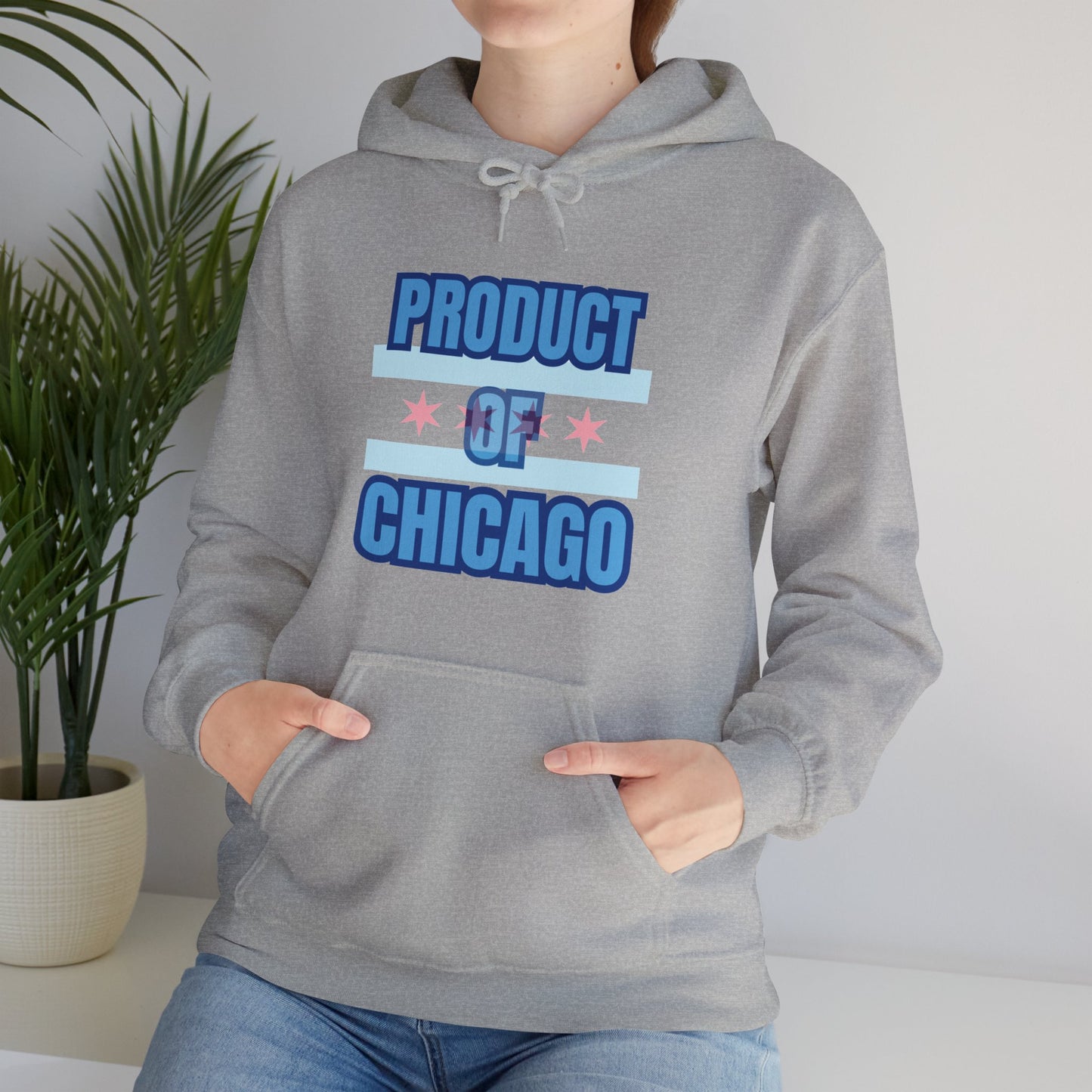 Product Of Chicago Unisex Heavy Blend™ Hooded Sweatshirt