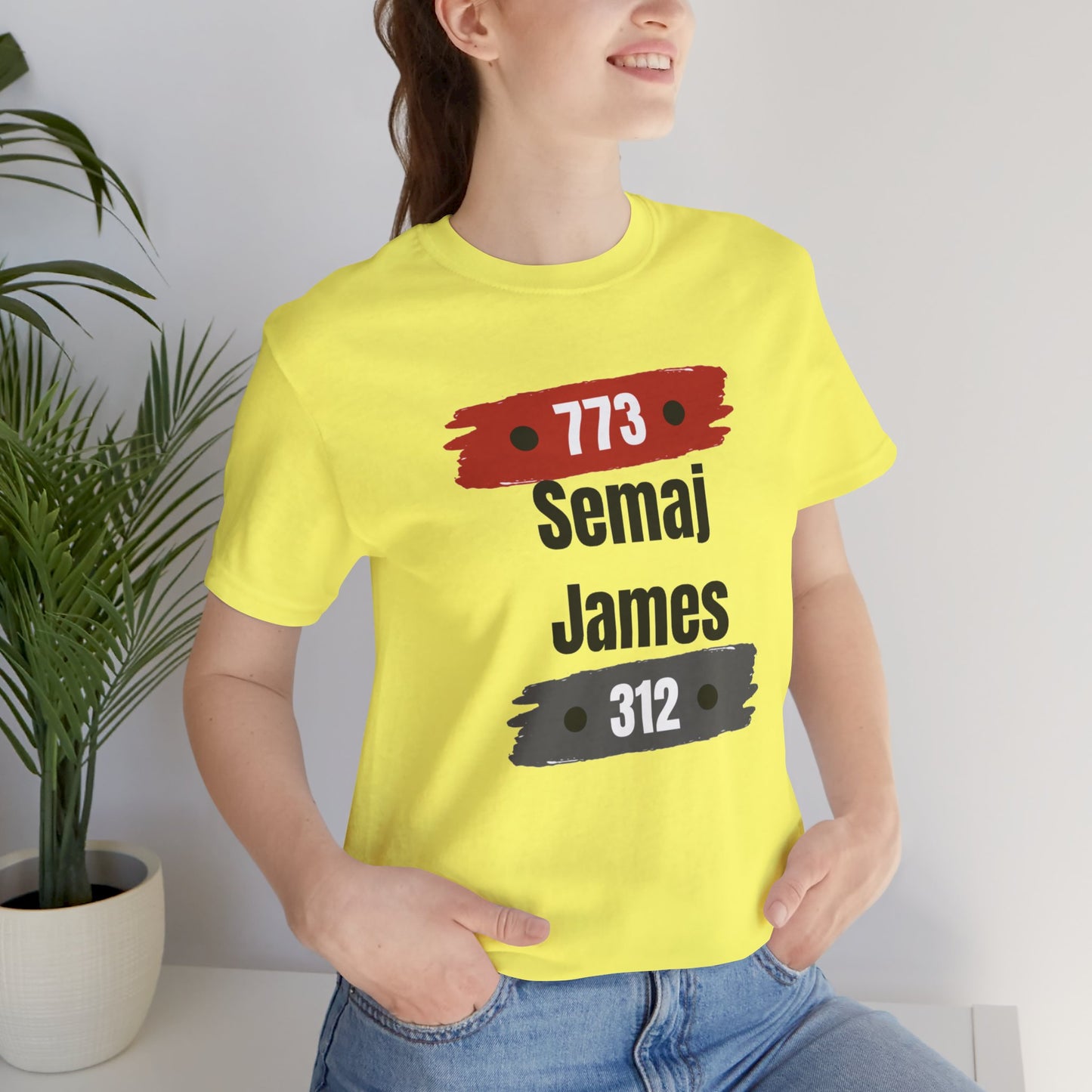 Semaj James 773/312 Unisex Short Sleeve Tee