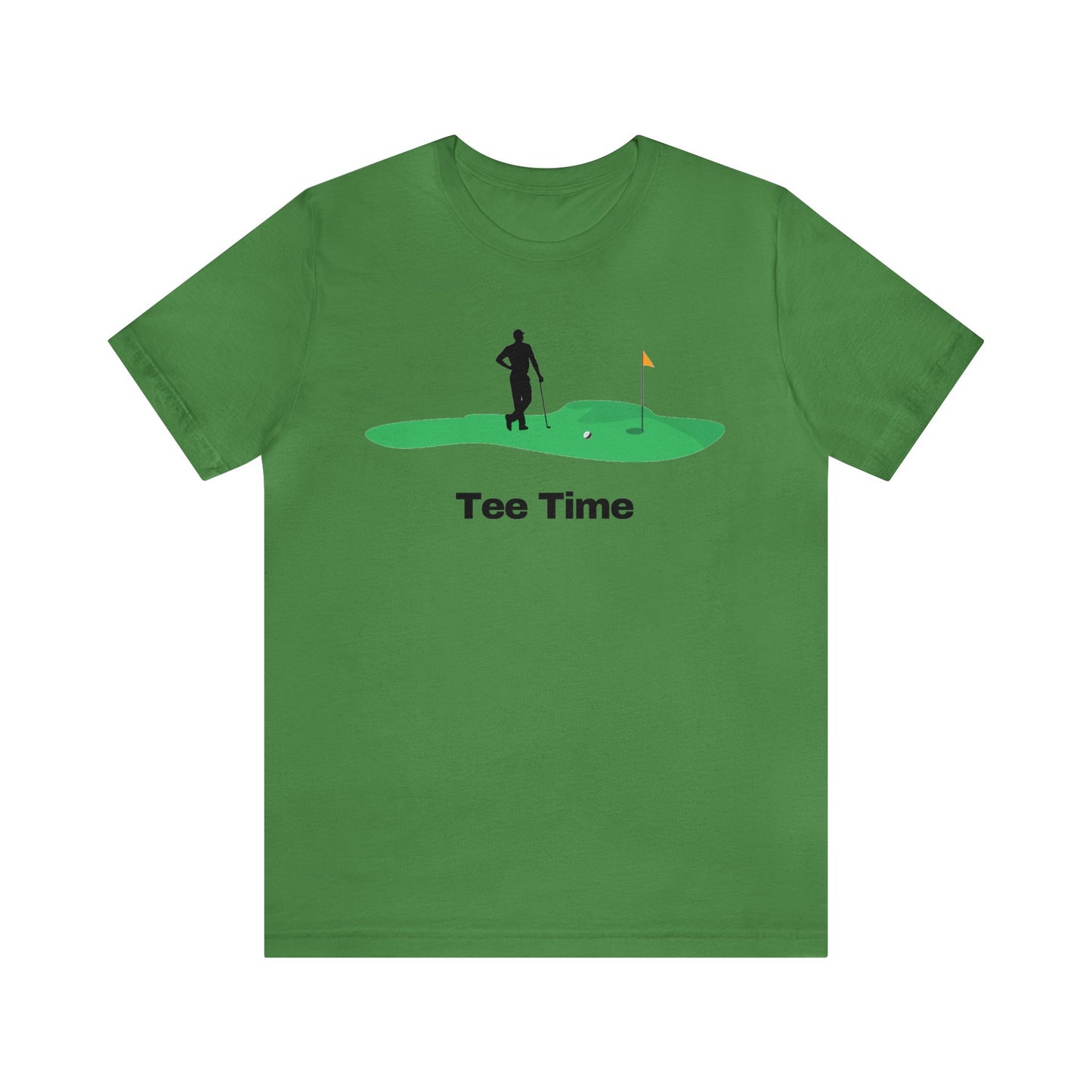 Golf/ Tee Time Unisex Jersey Short Sleeve Tee