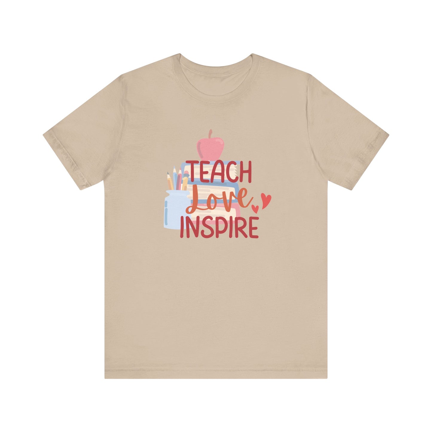 Teach Love Inspire Unisex Jersey Short Sleeve Tee