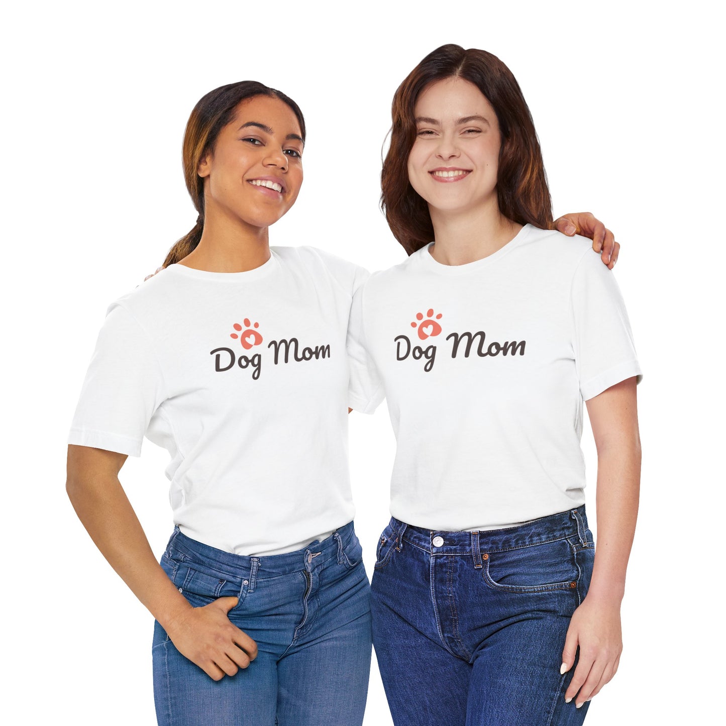 Dog Mom Unisex Jersey Short Sleeve Tee