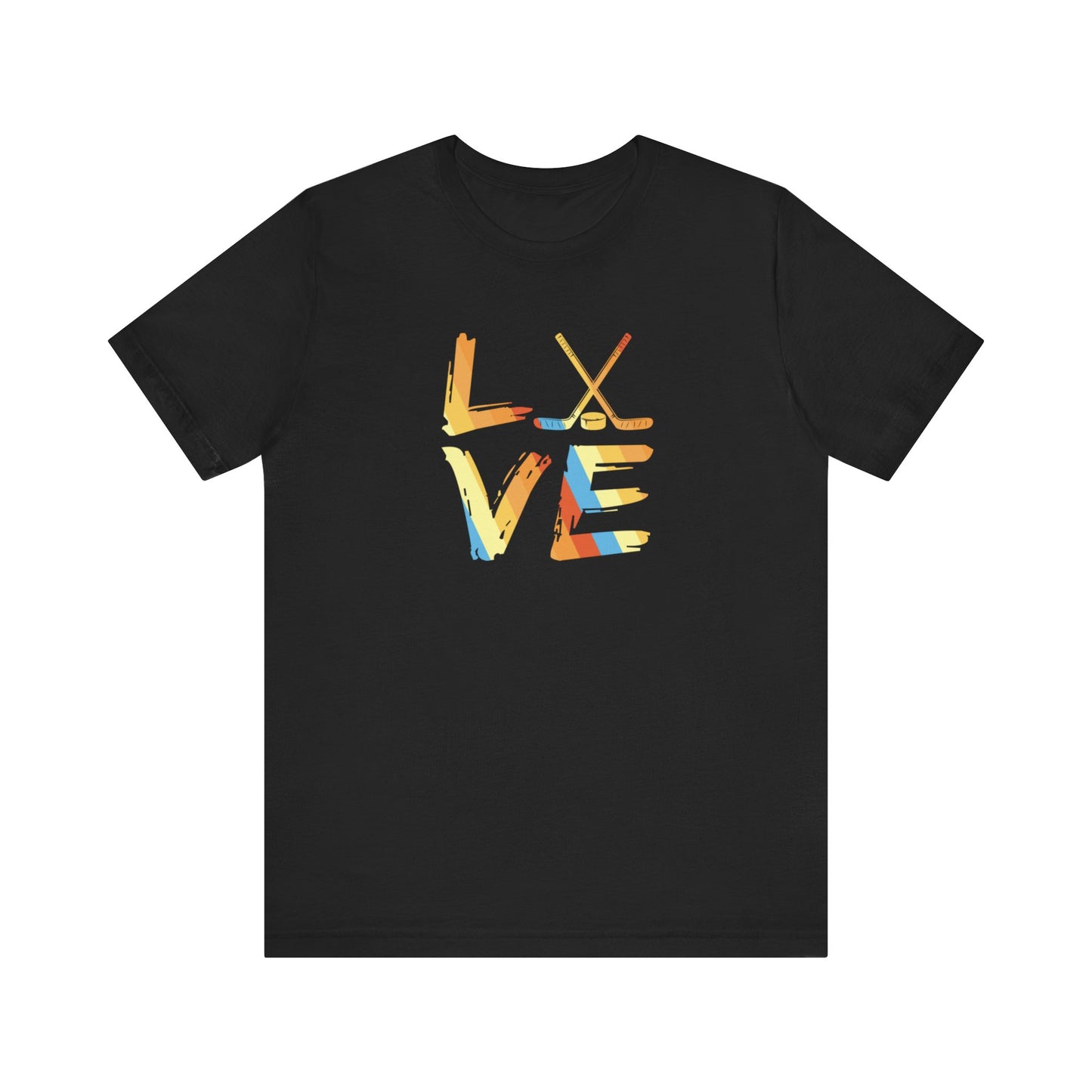 Love Hockey Unisex Jersey Short Sleeve Tee