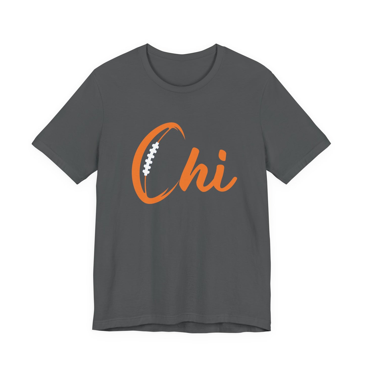 Chi Football/ Orange Unisex Jersey Short Sleeve Tee
