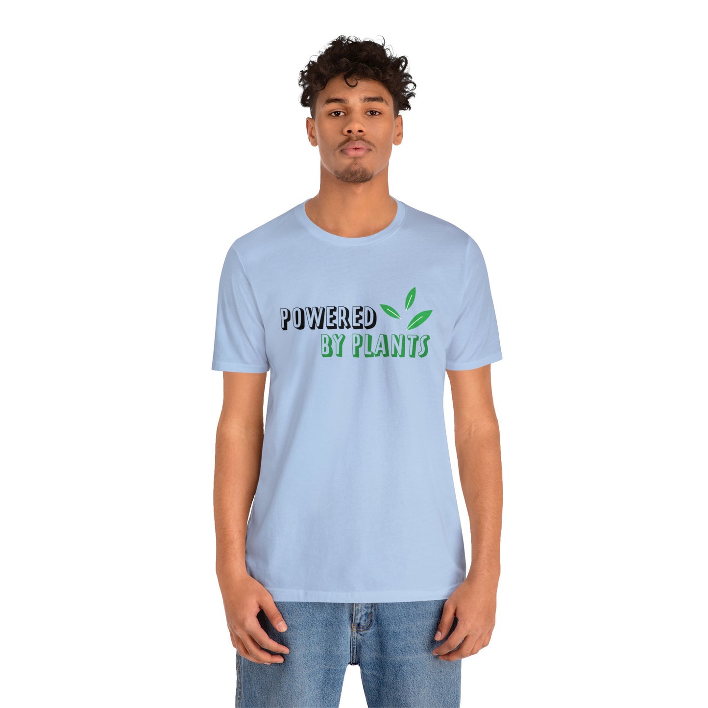 Powered By Plants Unisex Jersey Short Sleeve Tee