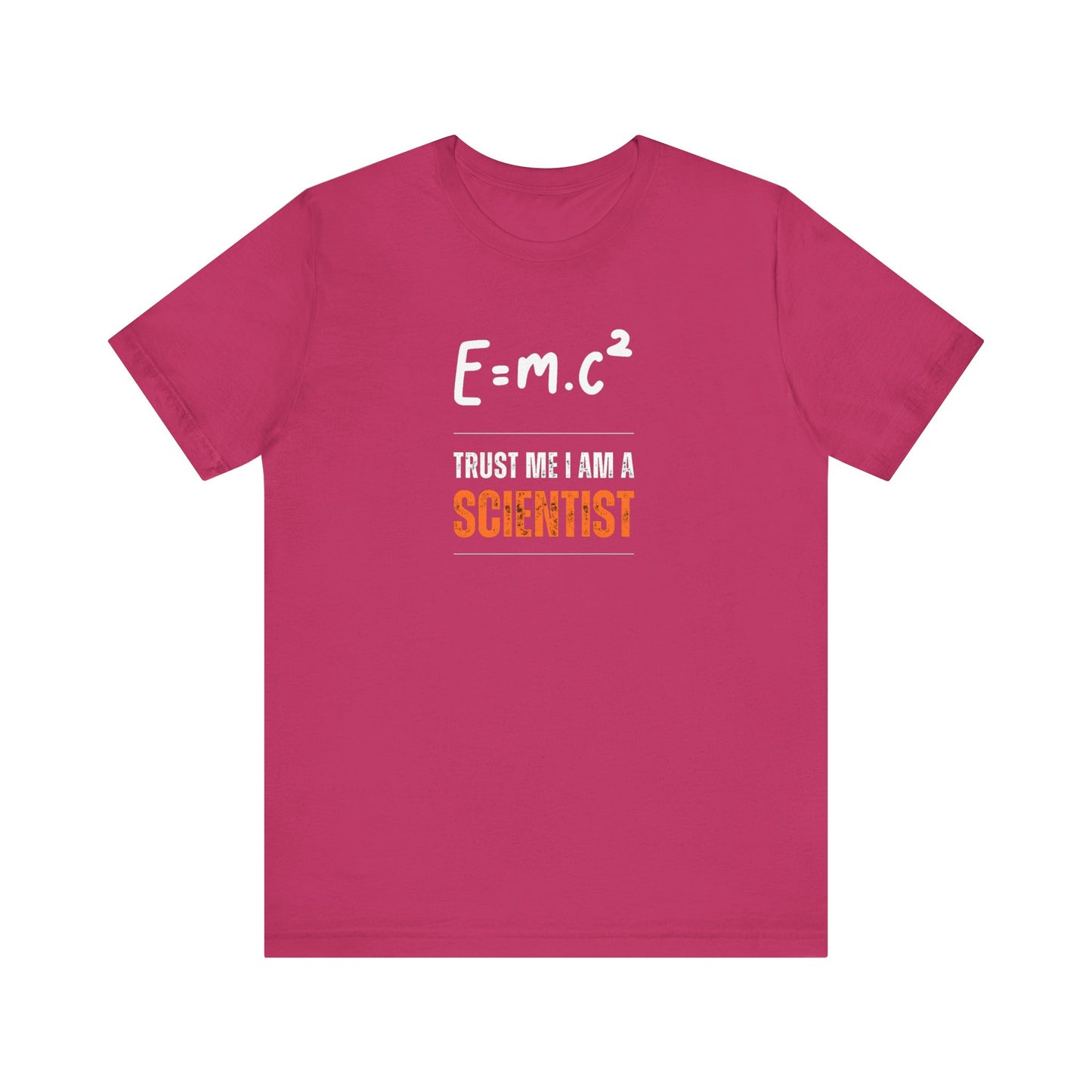 E = m.c Squared Unisex Jersey Short Sleeve Tee