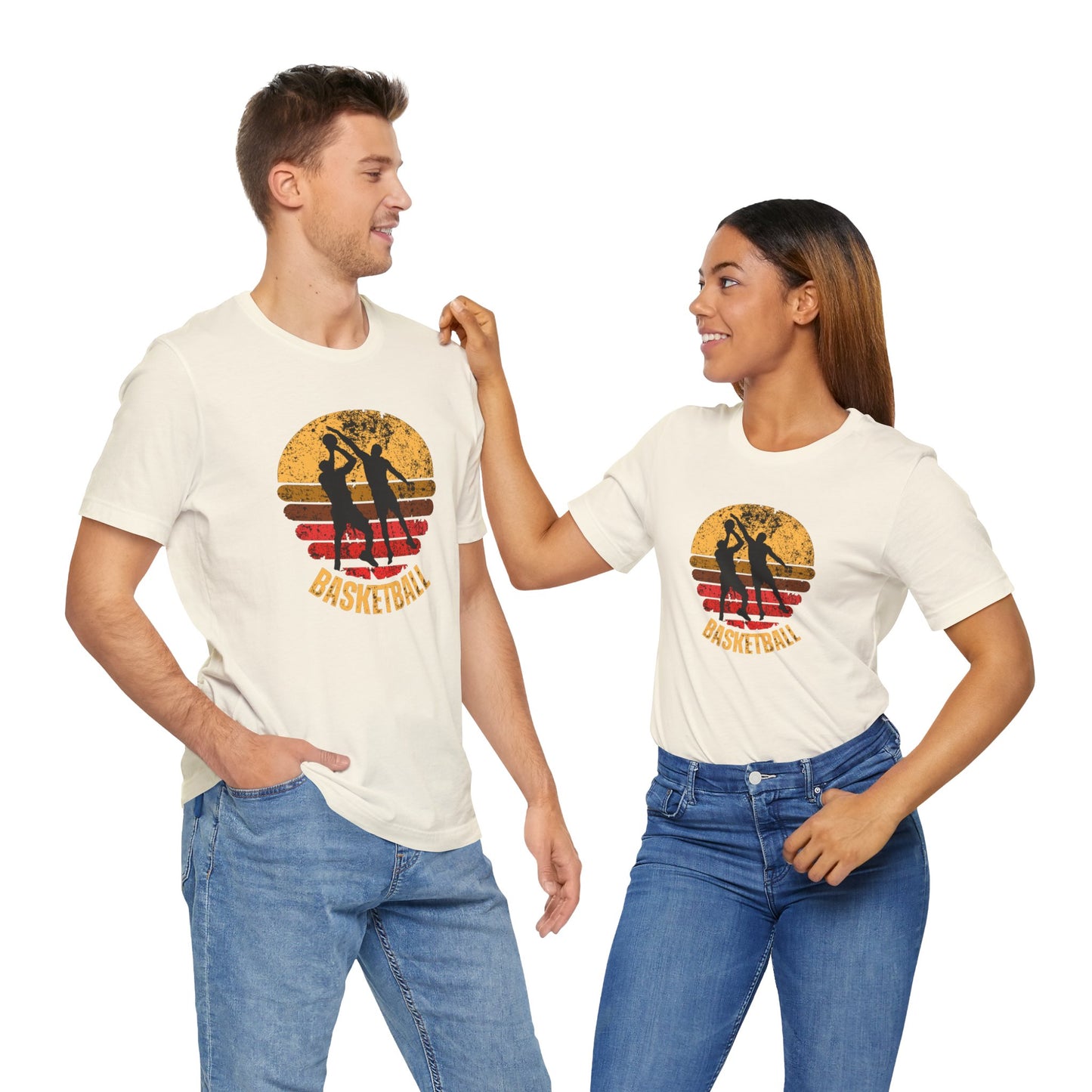 Basketball Unisex Jersey Short Sleeve Tee